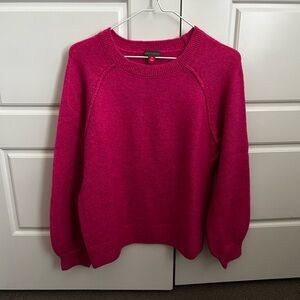 Vince Camuto Fuchsia Crew Neck Sweater